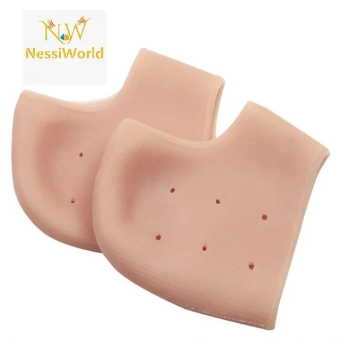 Mey İthalat® Silikon Topuk Çorabı Ten Rengi