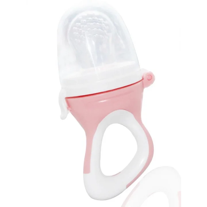 Mey İthalat®   Silikon Uçlu Meyve Sebze Emziği 600 Pembe