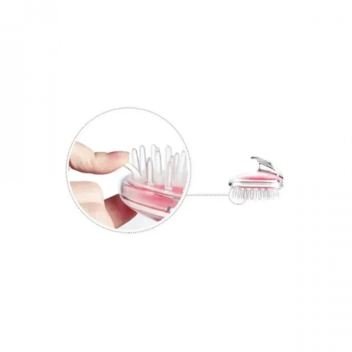 Mey İthalat® Silikon Yumuşak Duş Saç Fırçası