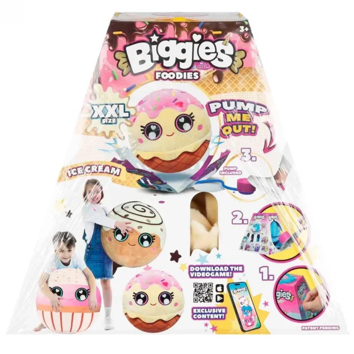 Mey İthalat® Şişme Peluş Dondurma XXL Foodies S6