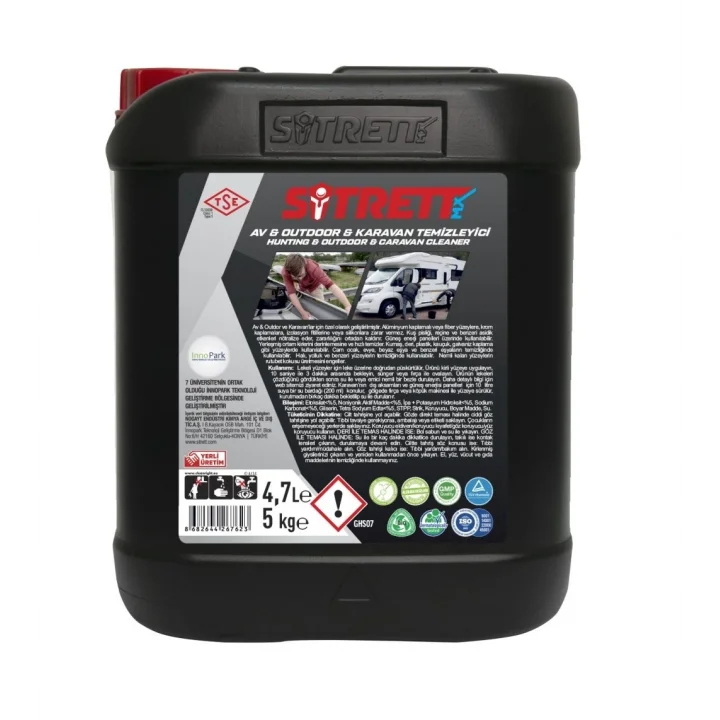Mey İthalat® SİTRETT MX Av Outdoor Karavan Temizleyici 5 Kg.