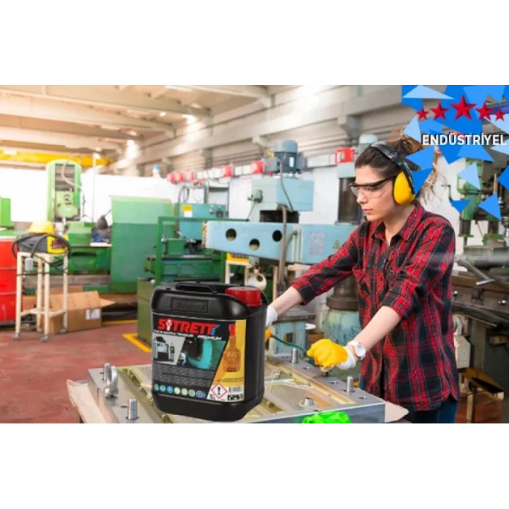 Mey İthalat® SİTRETT MX CNC Makine Yağ Temizleyici Endüstriyel 5 Kg.