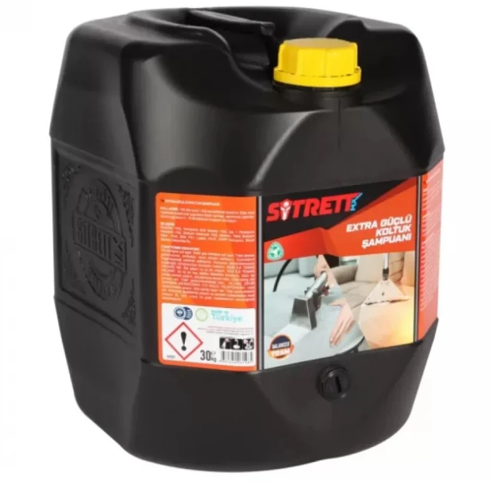 Mey İthalat® SİTRETT MX Koltuk Şampuanı Endüstriyel Plus - 20 Kg