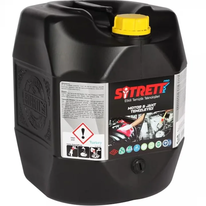 Mey İthalat® SİTRETT MX Motor & Kaporta & Jant Temizleyici Pro 20 Kg