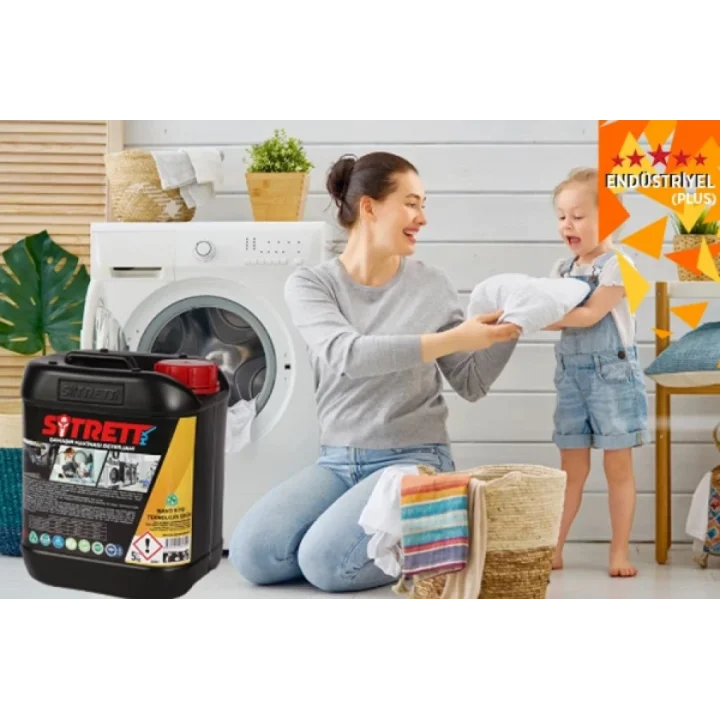 Mey İthalat® SİTRETT MX Profesyonel Çamaşır Makinesi Deterjanı Endüstriyel 5 Kg