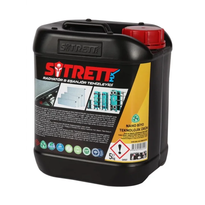 Mey İthalat® SİTRETT MX Radyatör & Eşanjör Temizleyici Endüstriyel 5 Kg