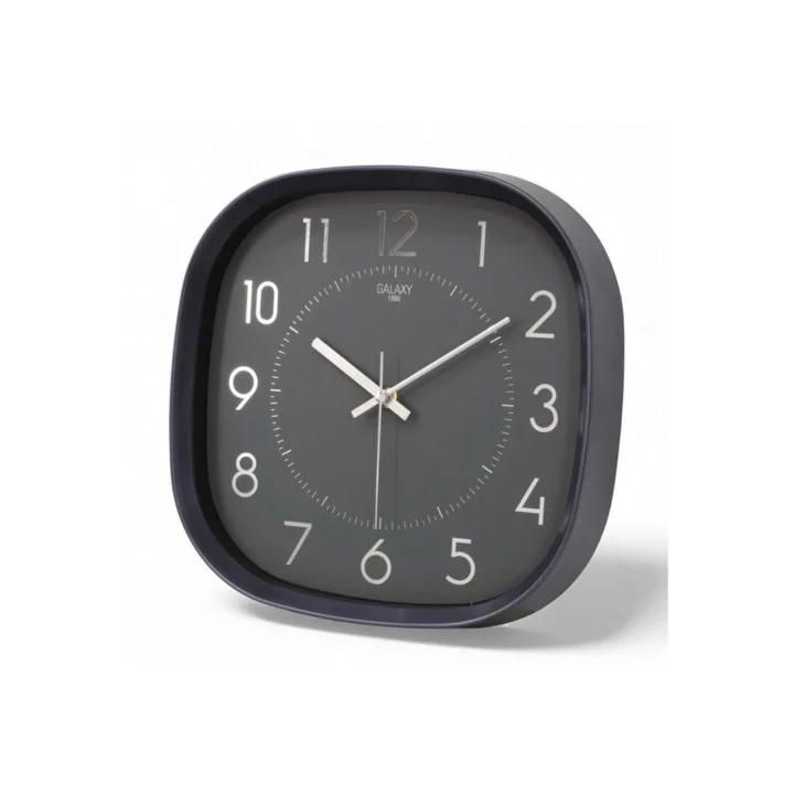 Mey İthalat® Siyah 31 Cm Dekoratif Duvar Saati