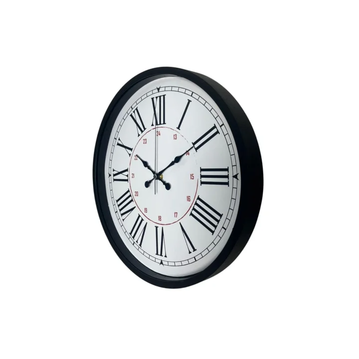Mey İthalat® Siyah 36 Cm Roma Rakamlı Duvar Saati