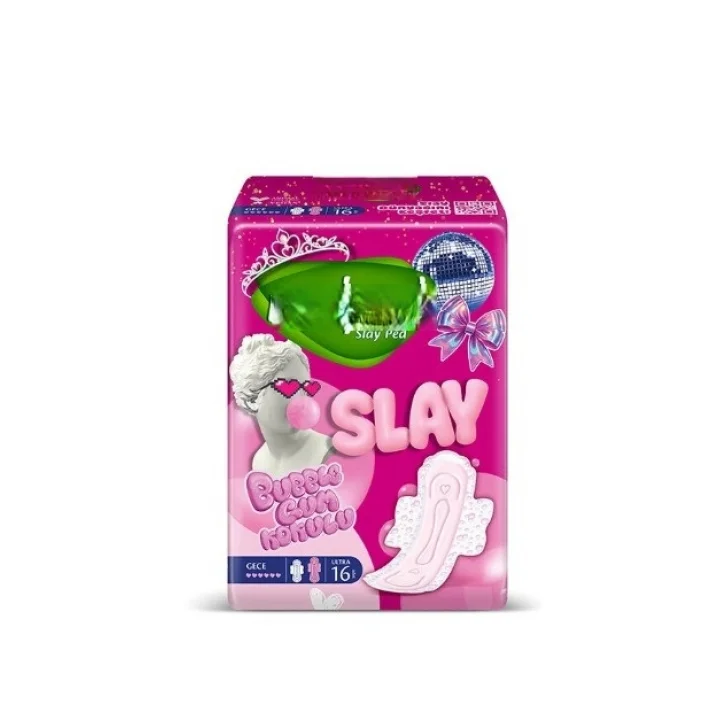 Mey İthalat® Slay Süper Eko Gece Ped 16 Adet