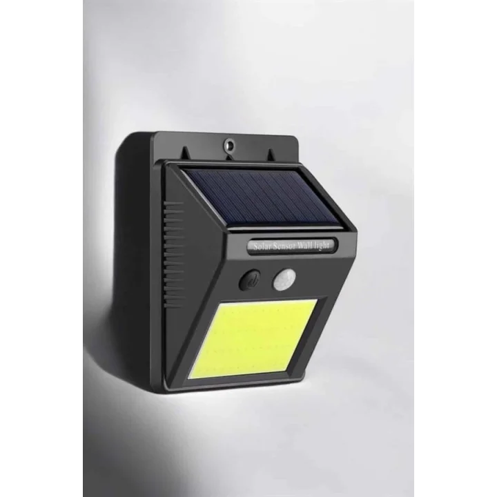 Mey İthalat® Solar Güneş Enerji Panelli Sensörlü Lamba Enerji Tasarruflu