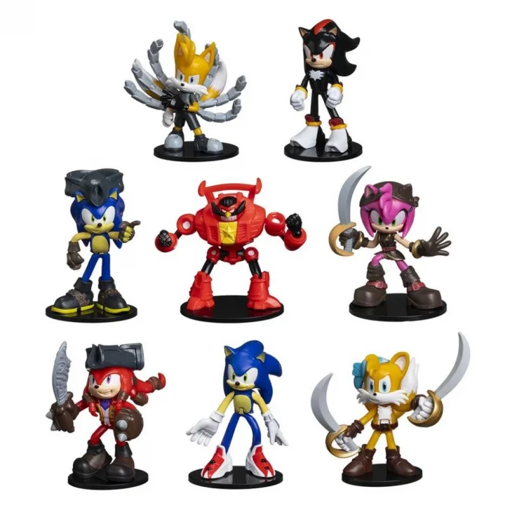 Mey İthalat®  Sonic Prime 8li Deluxe Aksiyon Figür Seti Seri 2