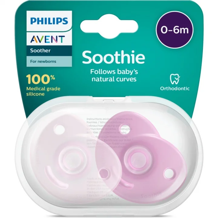Mey İthalat®   Soothie Emzik 0-6 Ay Kız