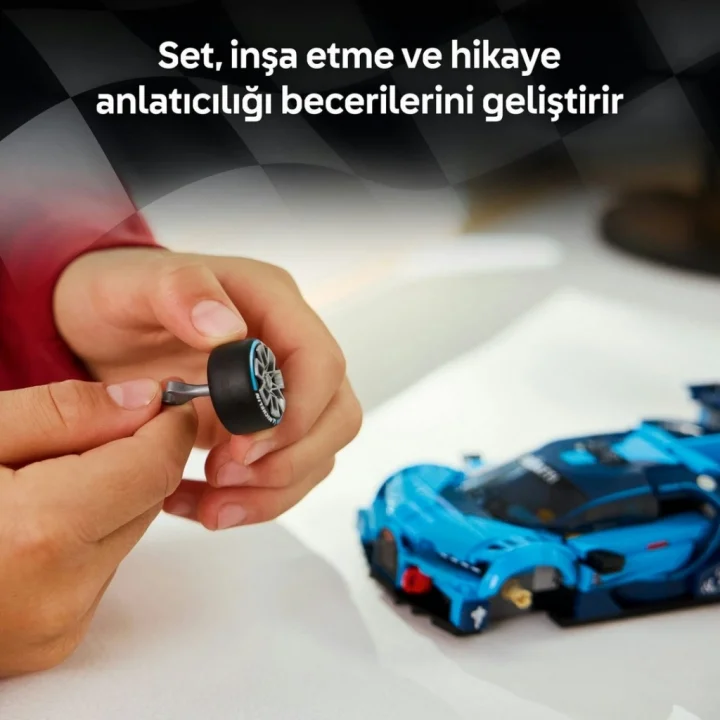 Mey İthalat® Speed Champions Bugatti Vision Gran Turismo Araba 77253