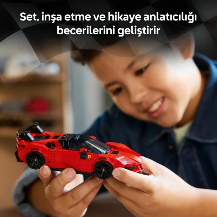 Mey İthalat® Speed Champions Ferrari SF90 XX Stradale Spor Araba 77254
