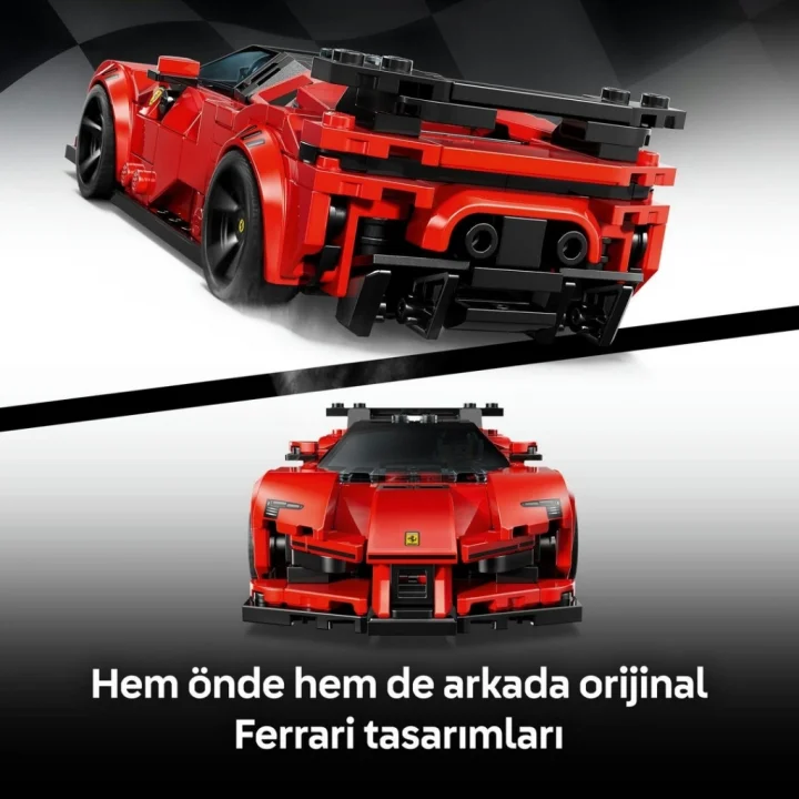 Mey İthalat® Speed Champions Ferrari SF90 XX Stradale Spor Araba 77254