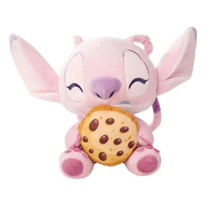 Mey İthalat® Stitch Kurabiye Yiyen Angel Peluş 25 cm