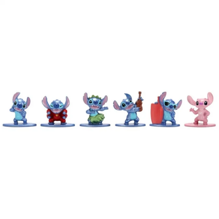 Mey İthalat® Stitch Nano 6lı Diorama Figür Paketi