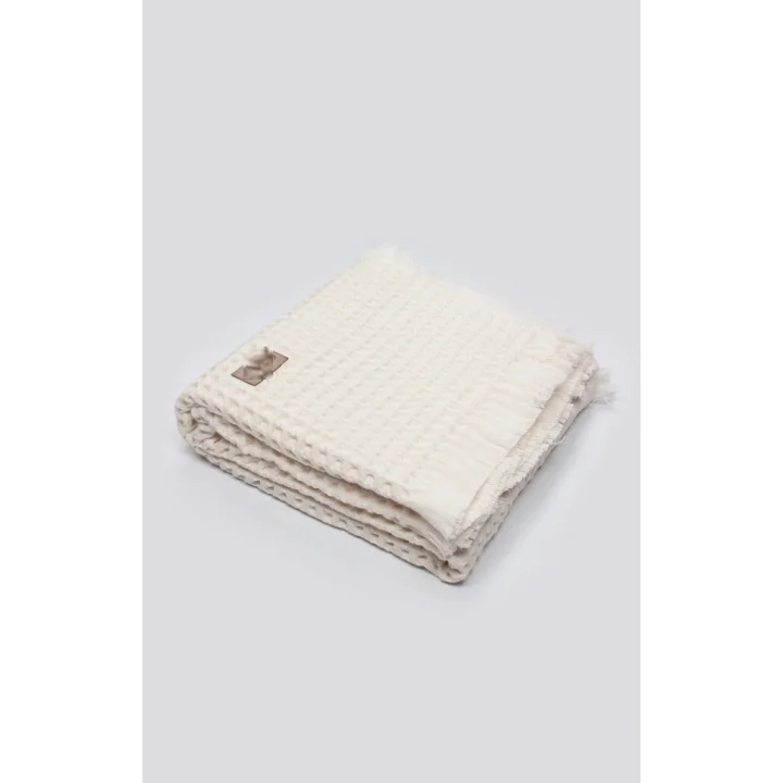 Mey İthalat® Style Baby Pike Battaniye 110x110 70149 Ekru