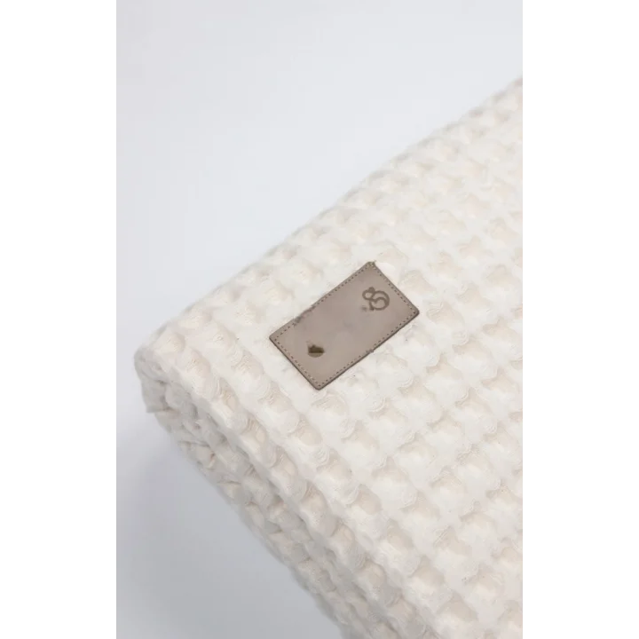 Mey İthalat® Style Baby Pike Battaniye 110x110 70149 Ekru