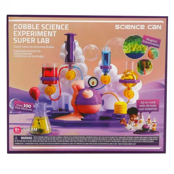 Mey İthalat® Süper Köpük Laboratuvarı 61 Parça