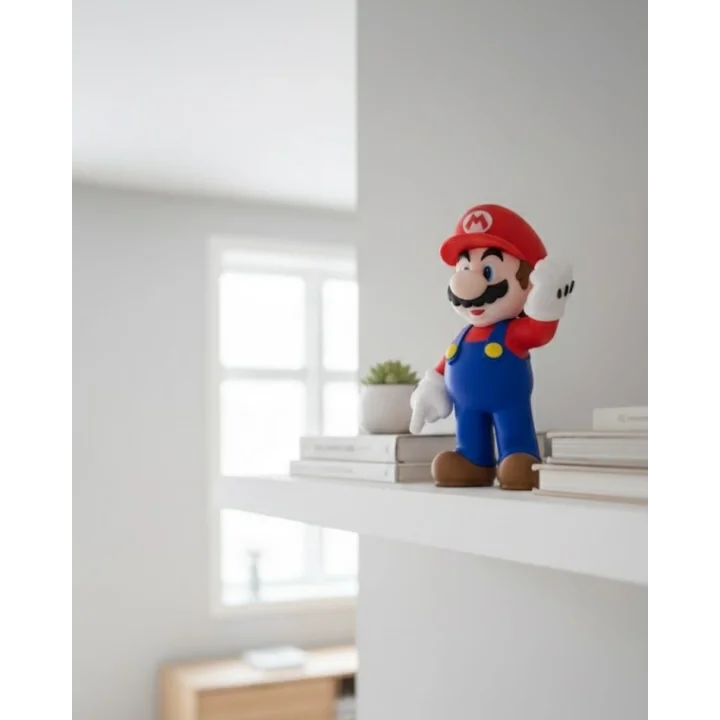 Mey İthalat® Süper Mario Figür Biblo Dekoratif Oyun Temalı Masa Süsü