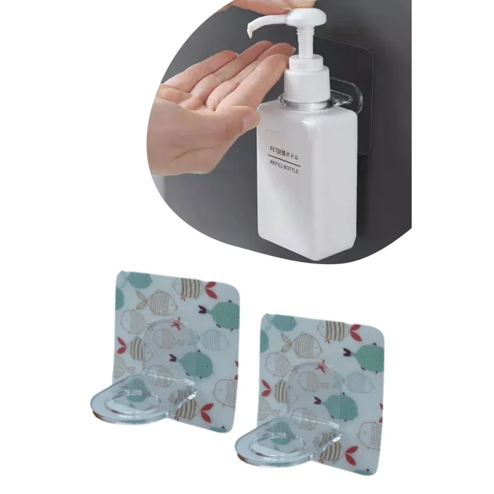 Mey İthalat® Süper Yapışkanlı Çok Amaçlı Cember Askı 2 Adet