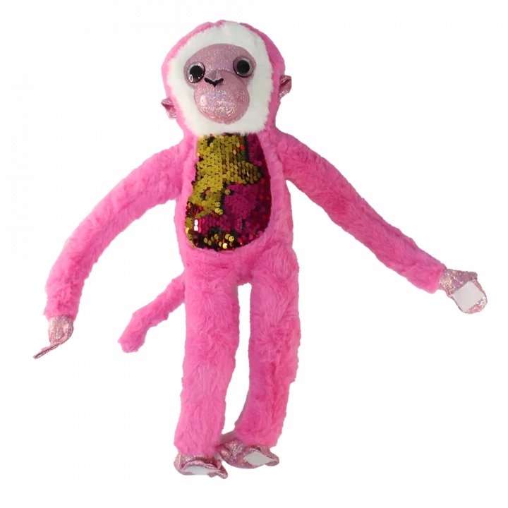 Mey İthalat® Süslü Maymunlar Peluş Oyuncak 45 cm 1 adet