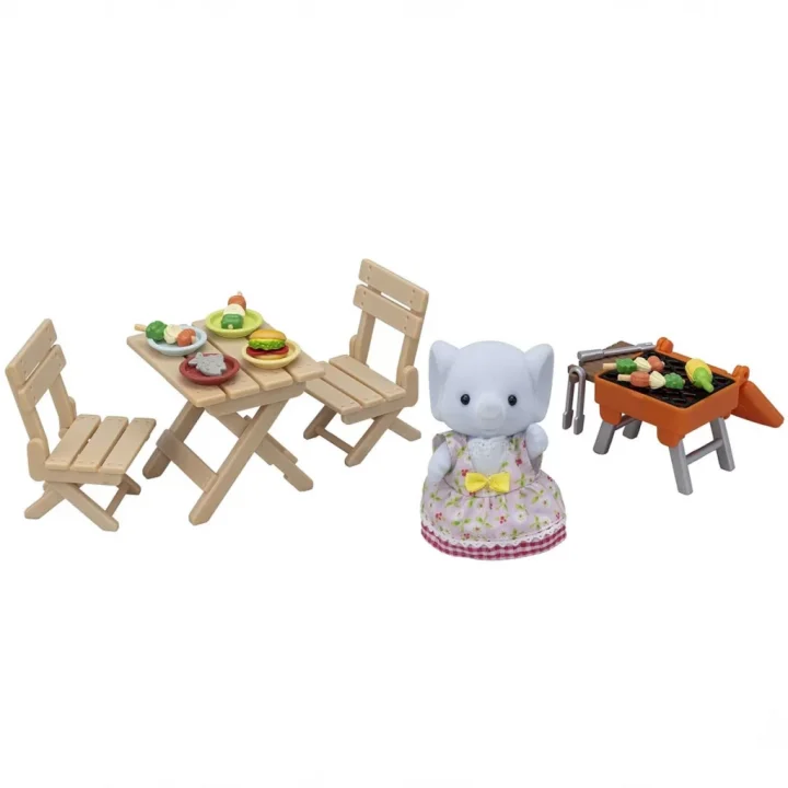 Mey İthalat®  Sylvanian Families Barbekü Piknik Fil Kız 5640