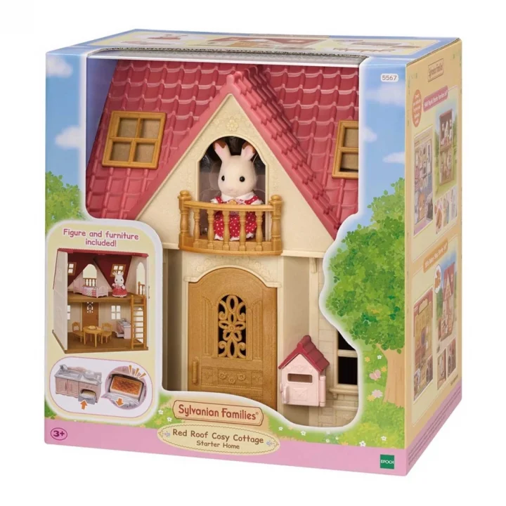 Mey İthalat®  Sylvanian Families Kırmızı Çatılı Başlangıç Evi 5567