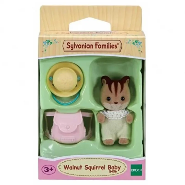 Mey İthalat®  SylvanianFamiliesCevizSincabıBebek5406