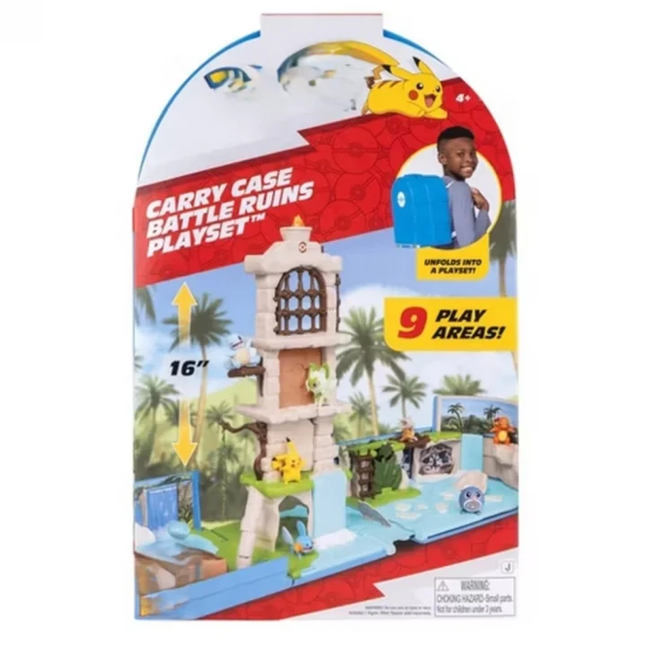 Mey İthalat® Taşıma Çantası Orman Harabeleri Oyun Seti Aksiyon Figürü