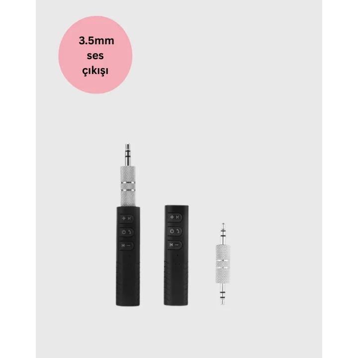 Mey İthalat® Taşınabilir Bluetooth 4.1 Ses Adaptörü – 10 Metre Çekim Mesafesi