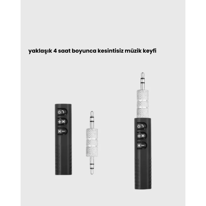 Mey İthalat® Taşınabilir Bluetooth 4.1 Ses Adaptörü – 10 Metre Çekim Mesafesi