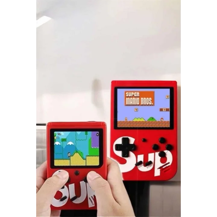 Mey İthalat® Taşınabilir El Atarisi SUP 400 Oyunlu Mini Oyun Konsolu