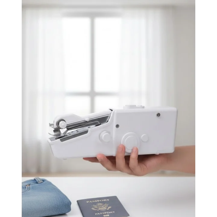 Mey İthalat® Taşınabilir Mini Dikiş Makinesi  Hızlı Onarım ve Kendin Yap