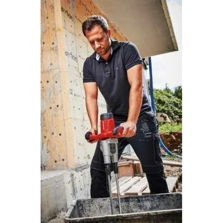 Mey İthalat®  TE-MX 1600-2 CE Twin Çift Karıştırıcılı Boya ve Harç Mikseri