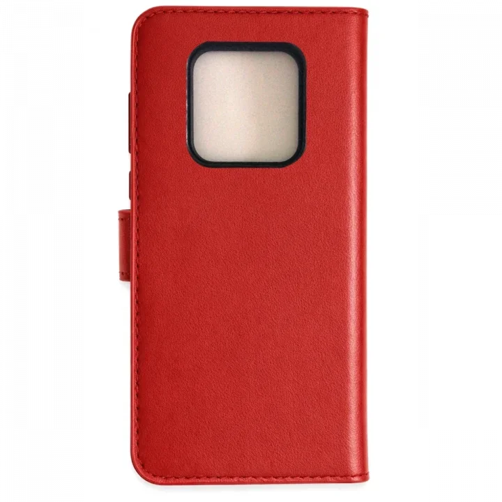 Mey İthalat®  Tecno Camon 16 Prime Trend S Plus Kapaklı Kılıf - Kırmızı