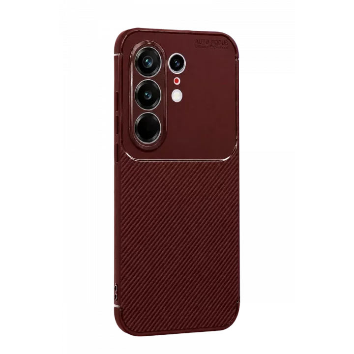 Mey İthalat®  Tecno Camon 50 Pro 5G Auto Focus Karbon Kapak - Bordo