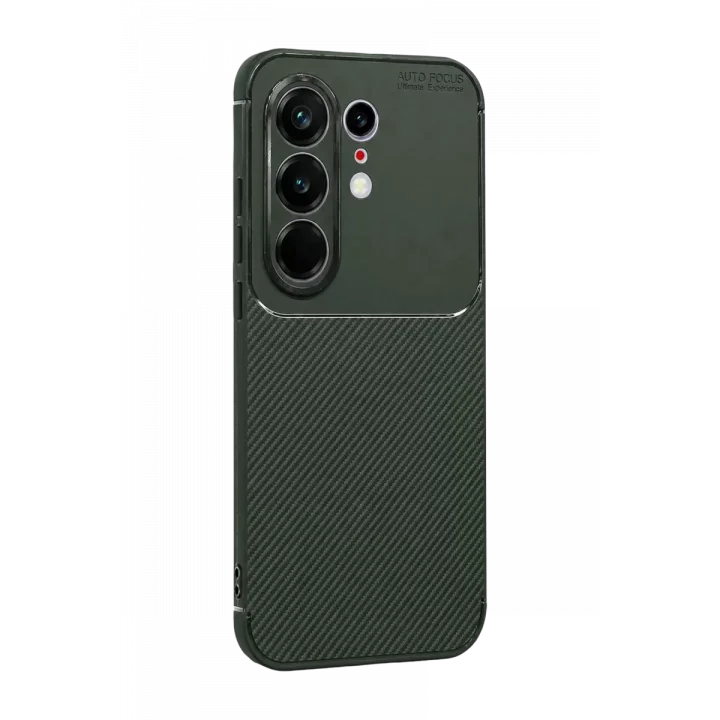 Mey İthalat®  Tecno Camon 50 Pro 5G Auto Focus Karbon Kapak - Koyu Yeşil
