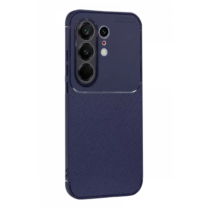Mey İthalat®  Tecno Camon 50 Pro 5G Auto Focus Karbon Kapak - Lacivert