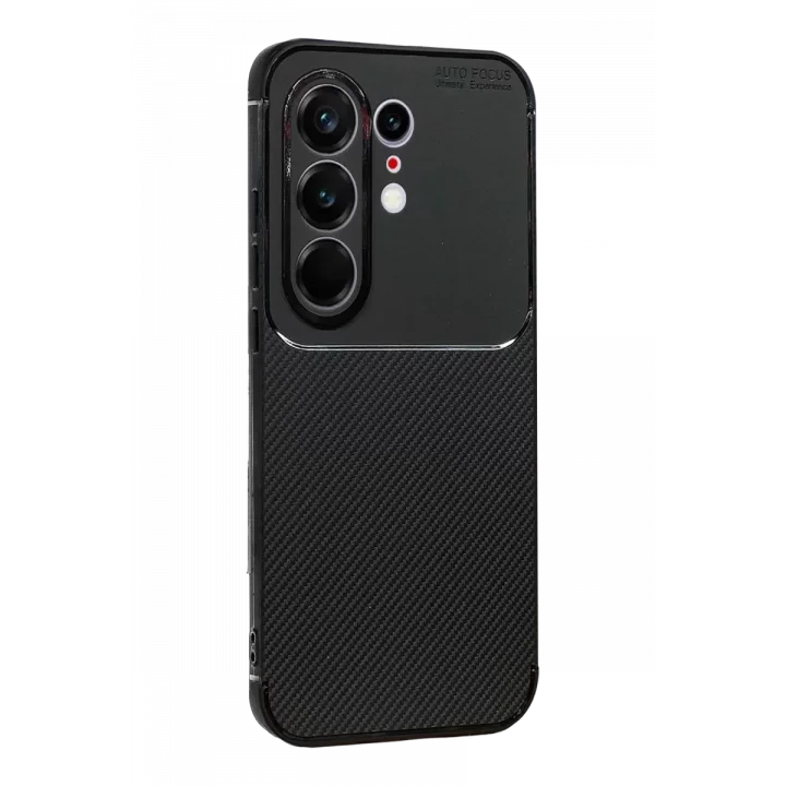 Mey İthalat®  Tecno Camon 50 Pro 5G Auto Focus Karbon Kapak - Siyah