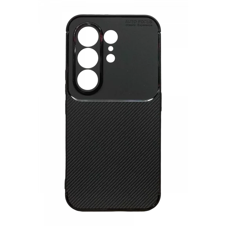 Mey İthalat®  Tecno Camon 50 Pro 5G Auto Focus Karbon Kapak - Siyah