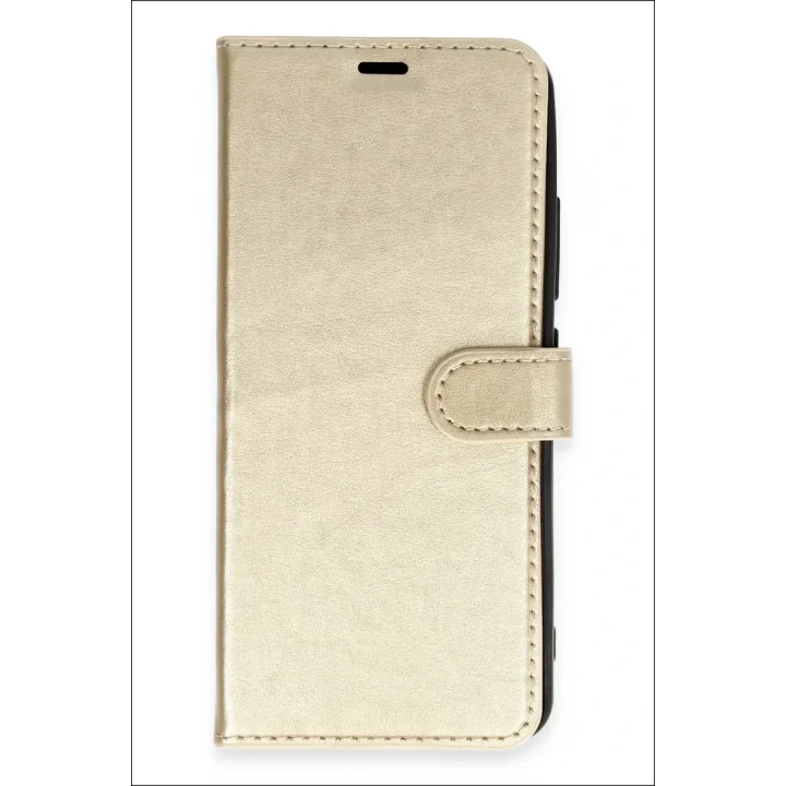 Mey İthalat®  Tecno Pova 4 Pro Trend S Plus Kapaklı Kılıf - Gold