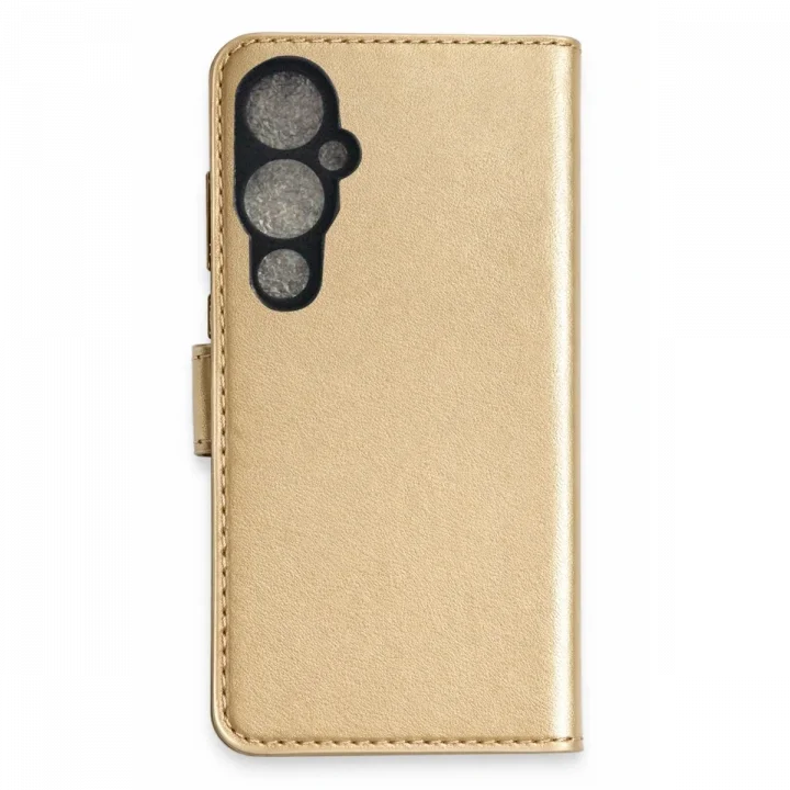 Mey İthalat®  Tecno Pova 4 Pro Trend S Plus Kapaklı Kılıf - Gold