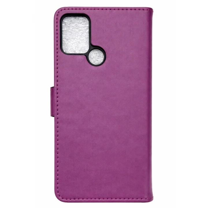 Mey İthalat®  Tecno Pova Trend S Plus Kapaklı Kılıf - Mor