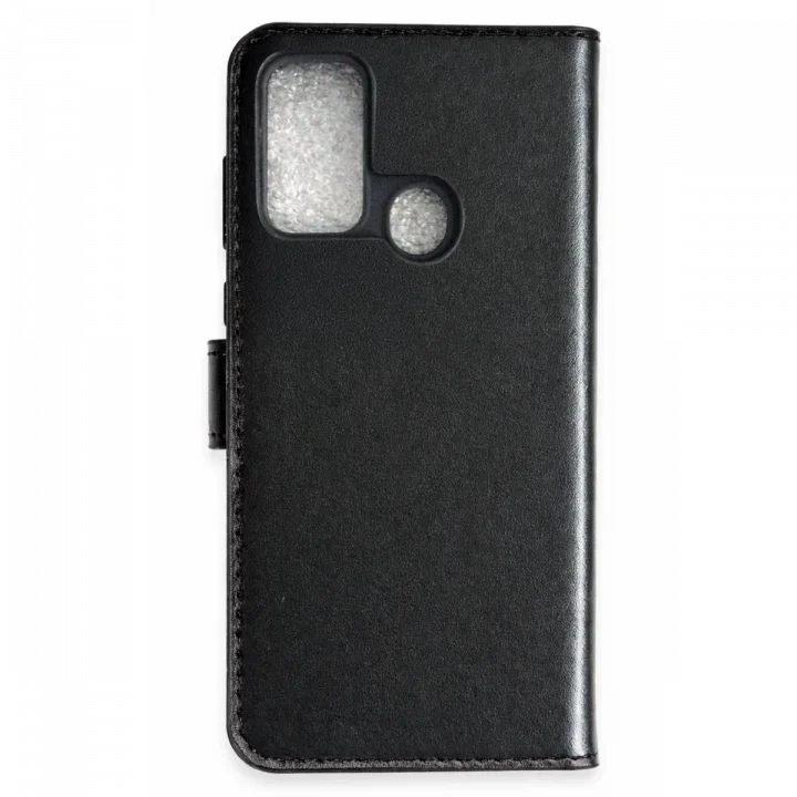 Mey İthalat®  Tecno Spark 7 Trend S Plus Kapaklı Kılıf - Siyah