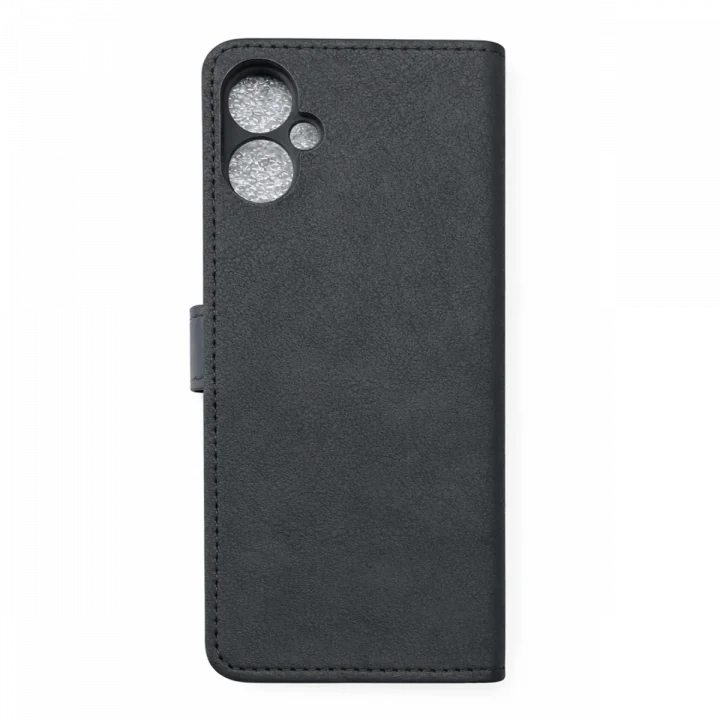 Mey İthalat®  Tecno Spark 9T Trend S Plus Kapaklı Kılıf - Siyah