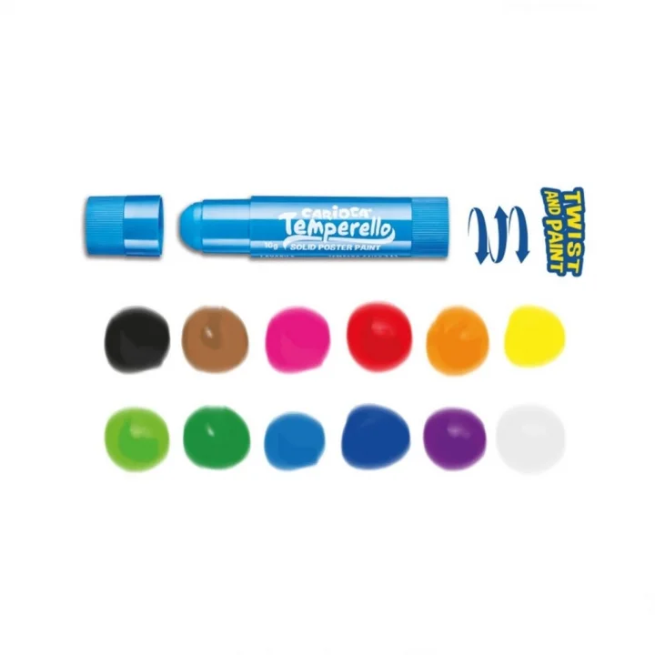 Mey İthalat®  Temperello Poster Boyama Kalemi 12li