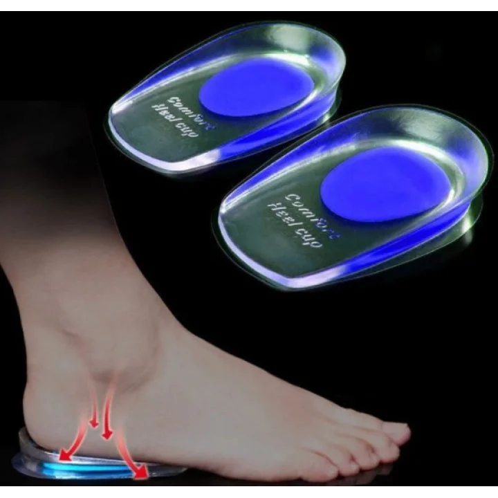 Mey İthalat® Topuk Silikonu Şeffaf Mavi Erkek