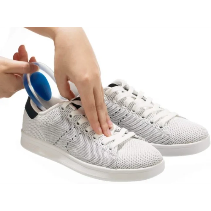 Mey İthalat® Topuk Silikonu Şeffaf Mavi Erkek